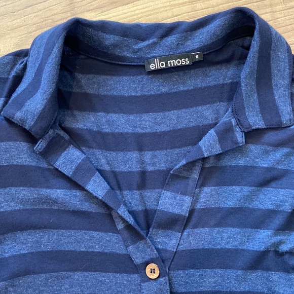Ella Moss Striped Shirt - Picture 2 of 5